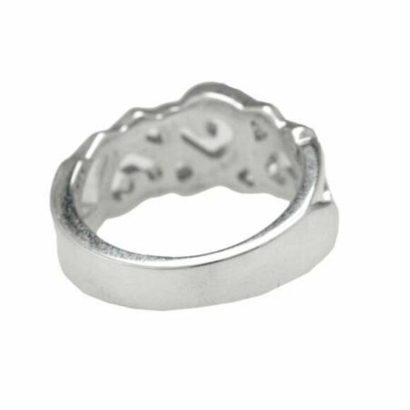 Tiffany & Co Paloma Picasso Loving Heart Band Ring Size 5 - Picture 2 of 5